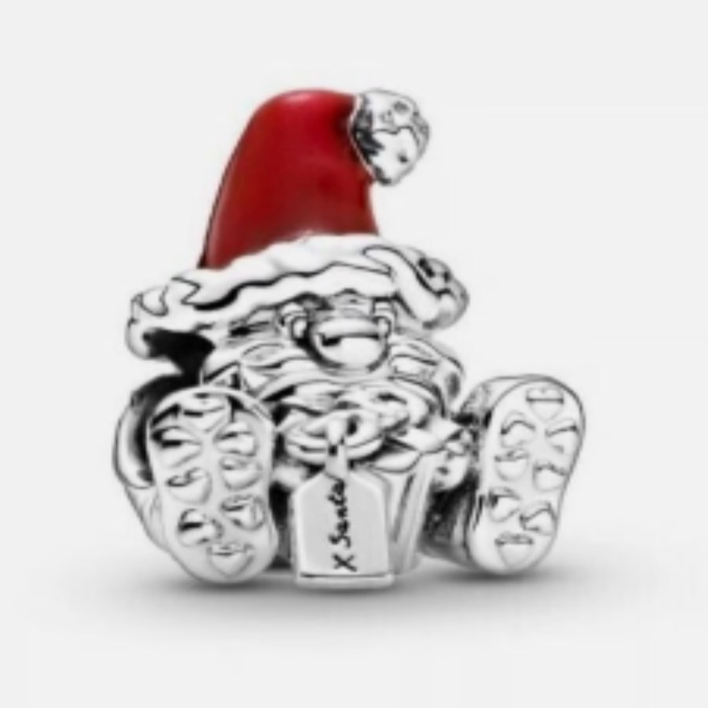 Pandora Silver Santa Claus Charm
